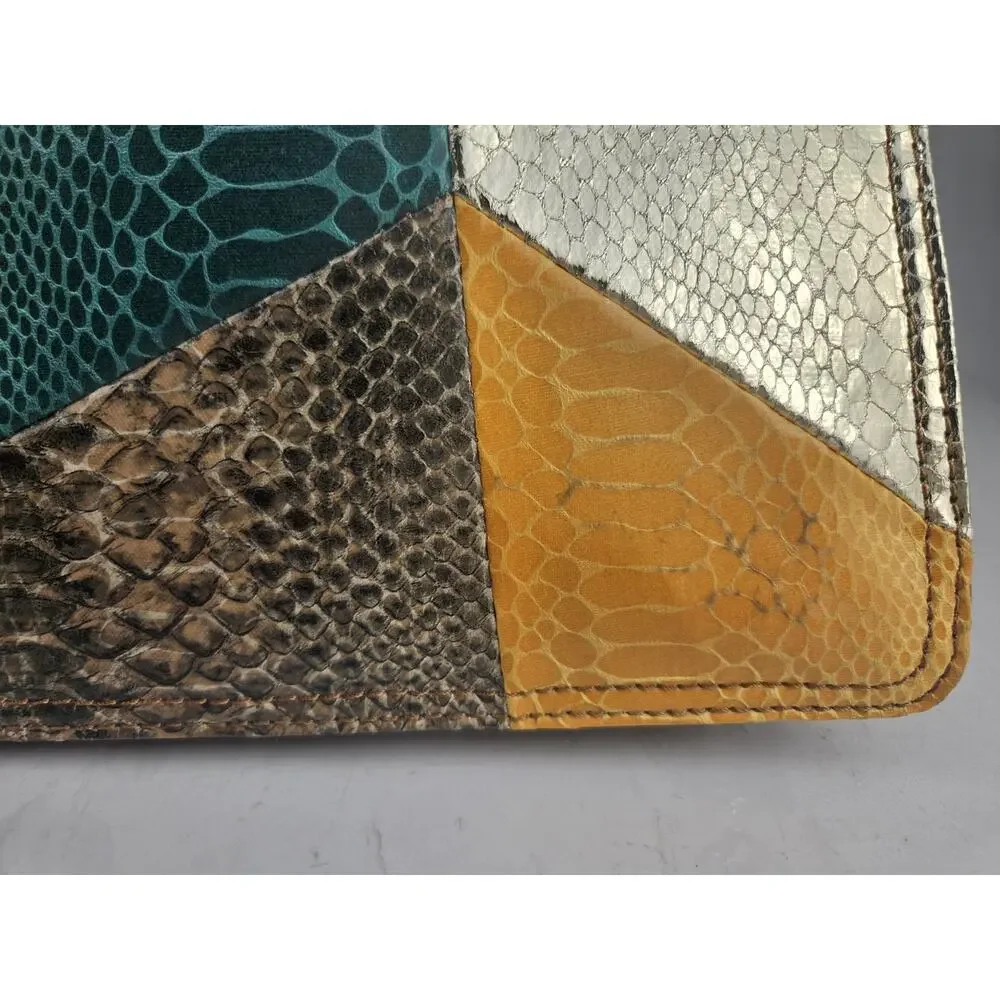 Vintage Maximalist Nine West PU Leather Patchwork Bag - Picture 10 of 10